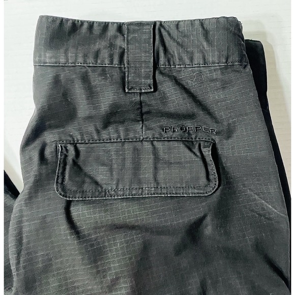 Propper Tactical Pants Men's 34x34 Black Ripstop Cargo Utility Gorpcore Security - Picture 5 of 6